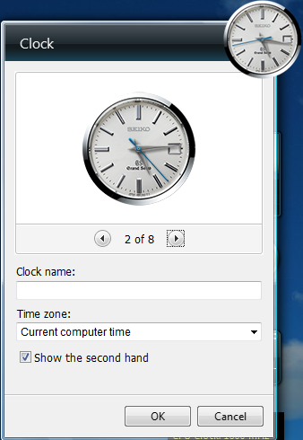 Windows Vista Clocks