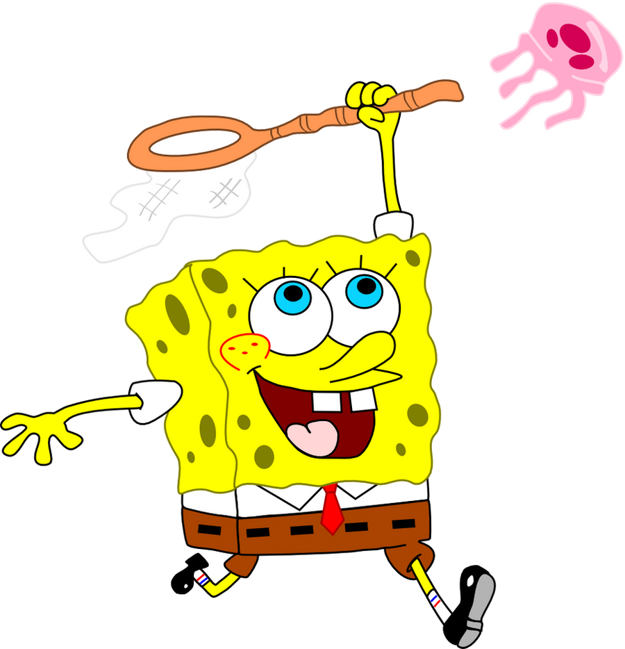 Download this Spongebob Jellyfishing Coconautical picture