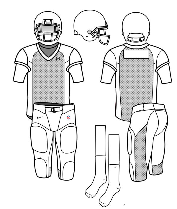 Football Uniform Templates 4
