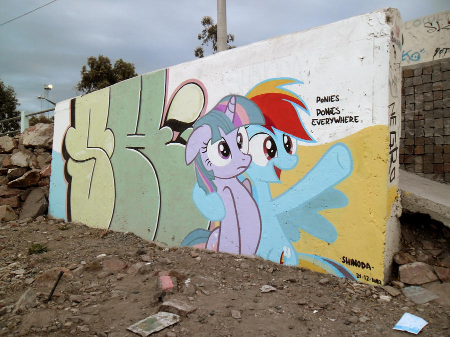 [Image: ponies_everywhere_graffiti_by_shinodage-d5owwz2.jpg]