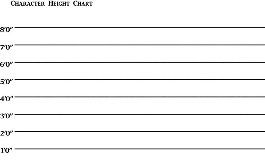 Blank Character Height Chart by RaisloverSakura on DeviantArt