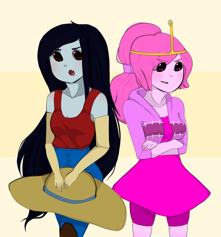 PB and Marceline by abbyelric on DeviantArt