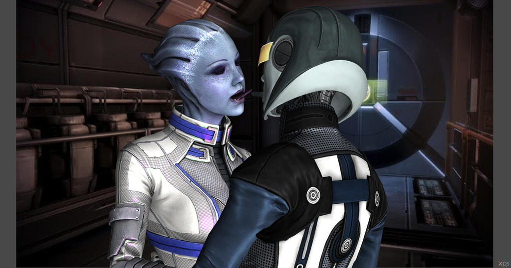 Mass Effect Lesbian Love 73
