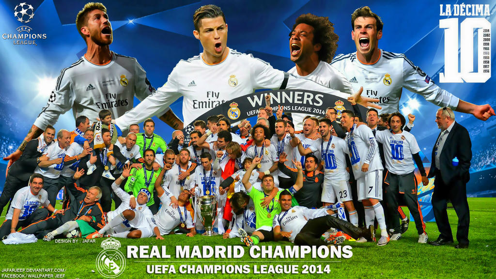 Download this Real Madrid Winners Chandions League Jafarjeef picture