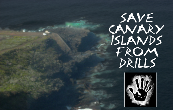 Salvad a las islas Canarias de las prospecciones petroliferas.