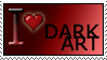 Dark Art 2 stamp by deviantStamps