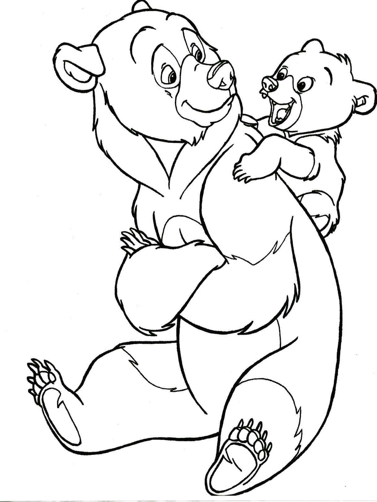 baby brother teddy bear coloring pages - photo #28
