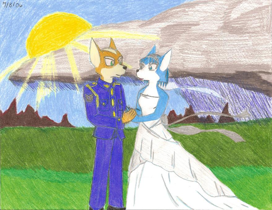 Fox and Krystal's Wedding by StarFox-Saiyan on DeviantArt