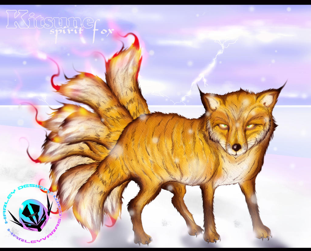 Kitsune Spirit Fox by HarleyTheProdigy on deviantART