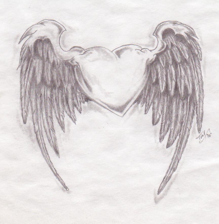another winged heart by TimberTime on DeviantArt