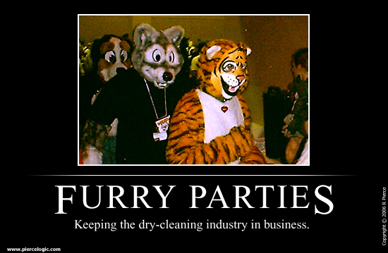 Inspirational Poster: Furries by PierceLogic