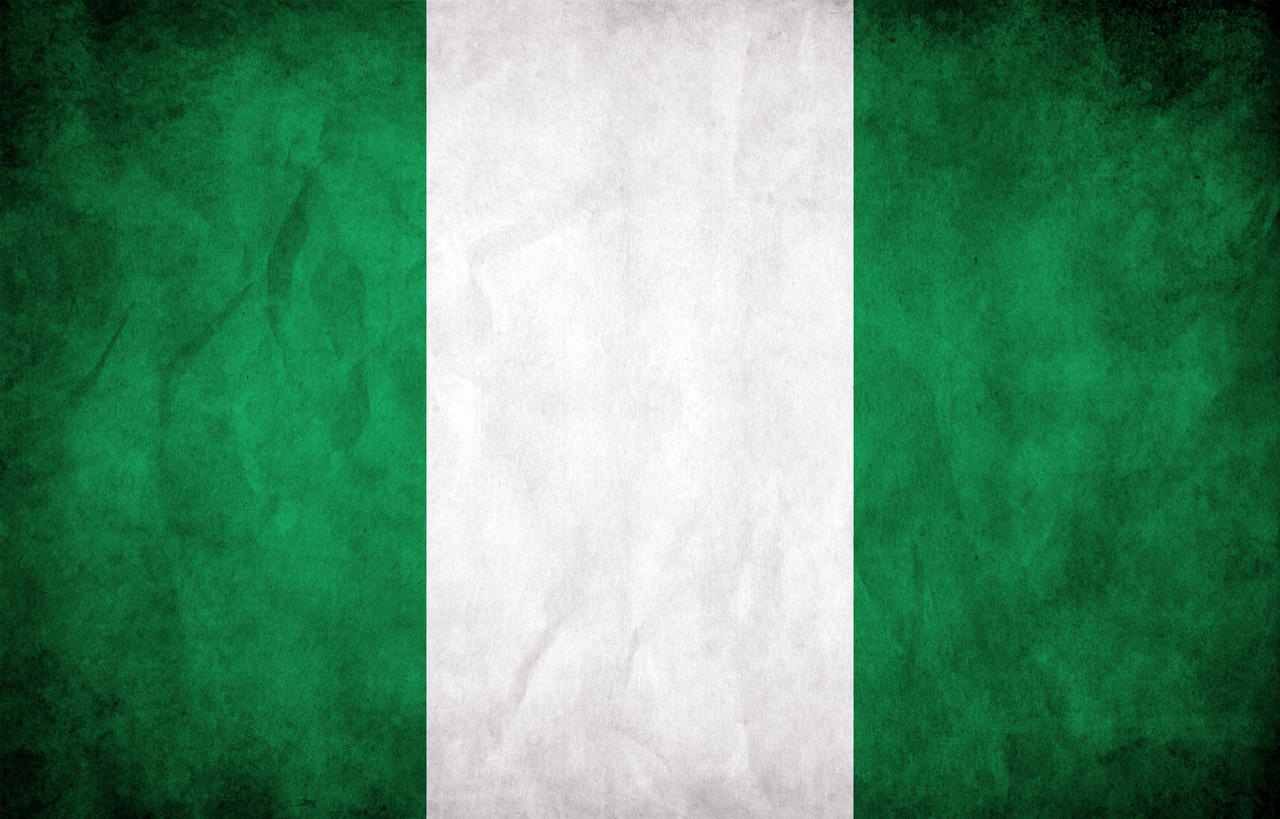 Nigeria Grunge Flag by think0 on DeviantArt