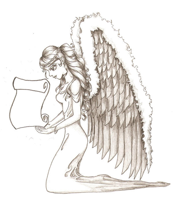 Guardian Angel Tattoo by Bekerah on DeviantArt