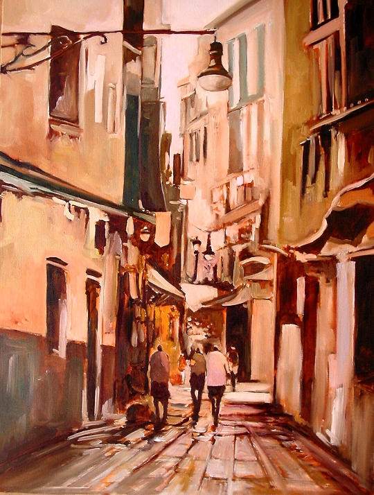 Street in Venice - Amazing Street Paintings