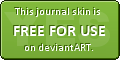 Btn: Free dA Journal skin by Grinmir-stock