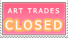 Art Trades Closed Stamp by xMandaChanStampsx