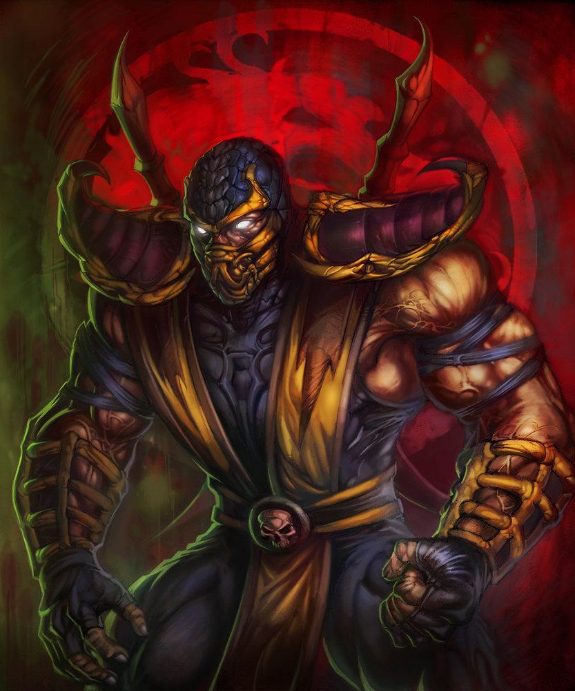 Mortal Kombat Scorpion by HeeWonLee