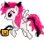 pinkcherry halloween pony