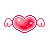 Kawaii Pixel Heart Icon by Pastel-BunBun