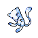 Shiny mew~crystal version. by Bluerface
