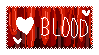 Hearts Blood Lace Stamp by Leafjelly