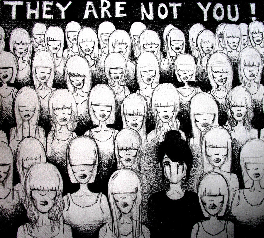 they are not you by Mafin10 on DeviantArt