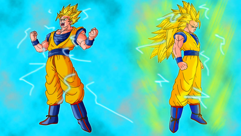 Goku power up by HayabusaSnake on DeviantArt