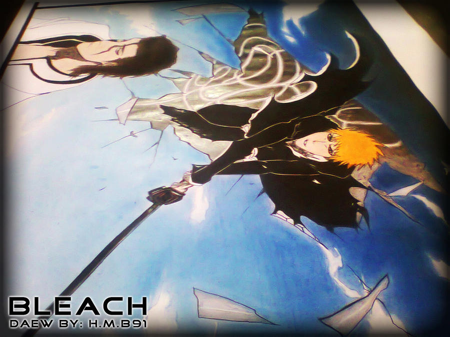 Ichigo Vs Aizen Wallpaper : Ichigo Vs Grimmjow (first Battle) | Keyriskey