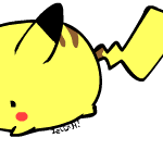 Chibi Pikachu by Zel-Duh