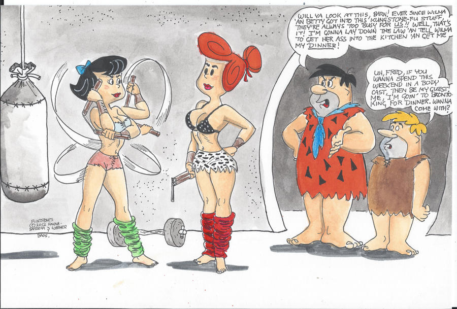 wilma and betty fight