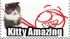 DF: Kitty Amazing Stamp by GeekyKitten64