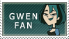 Gwen Fan Stamp by xVintageDreamer