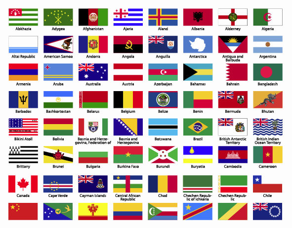 World Flags by vishalpandya1991 on DeviantArt