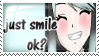 Hika stamp : Just Smile ok ? by HikaruIceneige