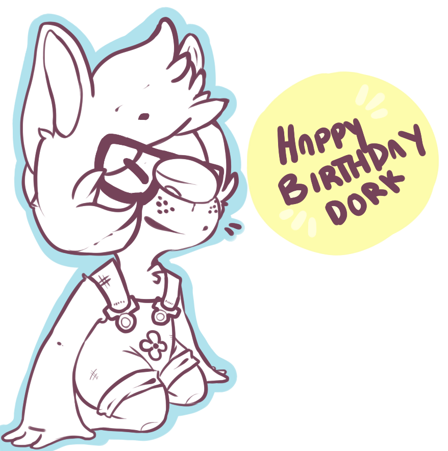 Happy Birthday Dork by crownedmutt on deviantART
