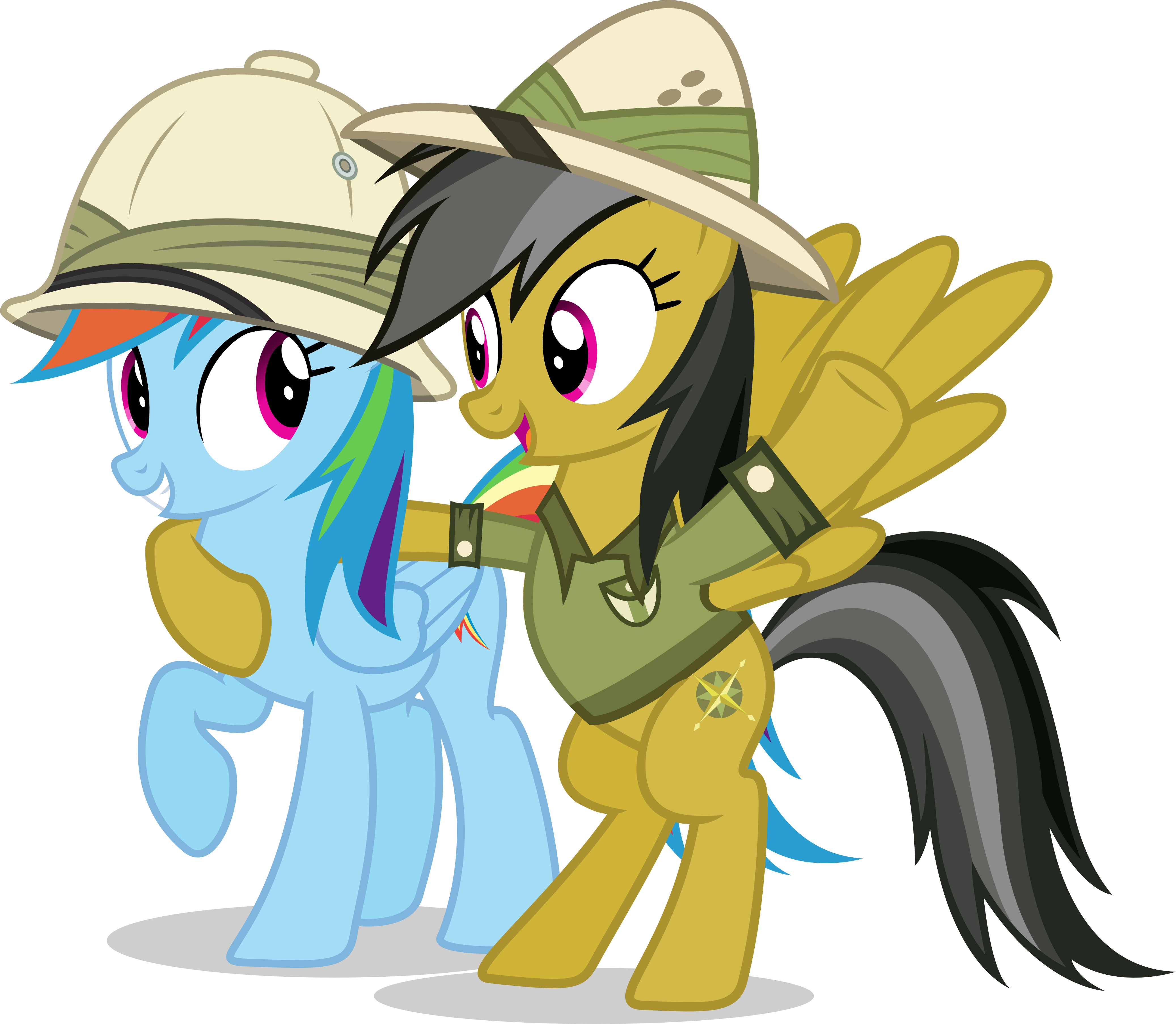 [Obrázek: rainbow_dash_with_daring_do_by_hampshire...6de31w.png]