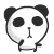 Panda Emoji-13 (Hmm) [V1]