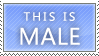 Male Stamp by Kuro-Creations