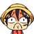 Luffy Anime Emoji (Cry) [V4]