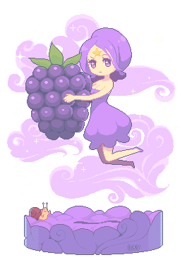 Pixel Lumpy Space Princess and lumpy berry by DAV-19