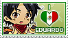 APHxOC: Eduardo (Mexico) Fan Stamp by ChokorettoMilkku