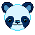 Icon PandaBlue by JessiRenee