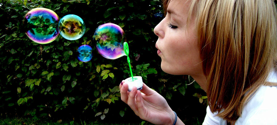 Blowing Bubbles. by Pillowbox on DeviantArt