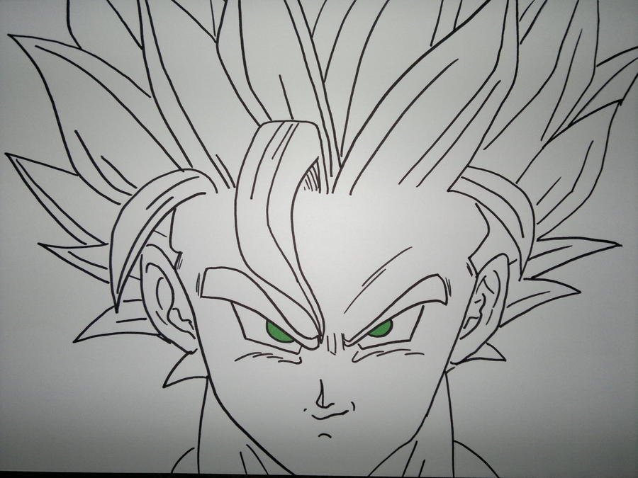 Goku Super Saiyan 2 by supervegita on DeviantArt