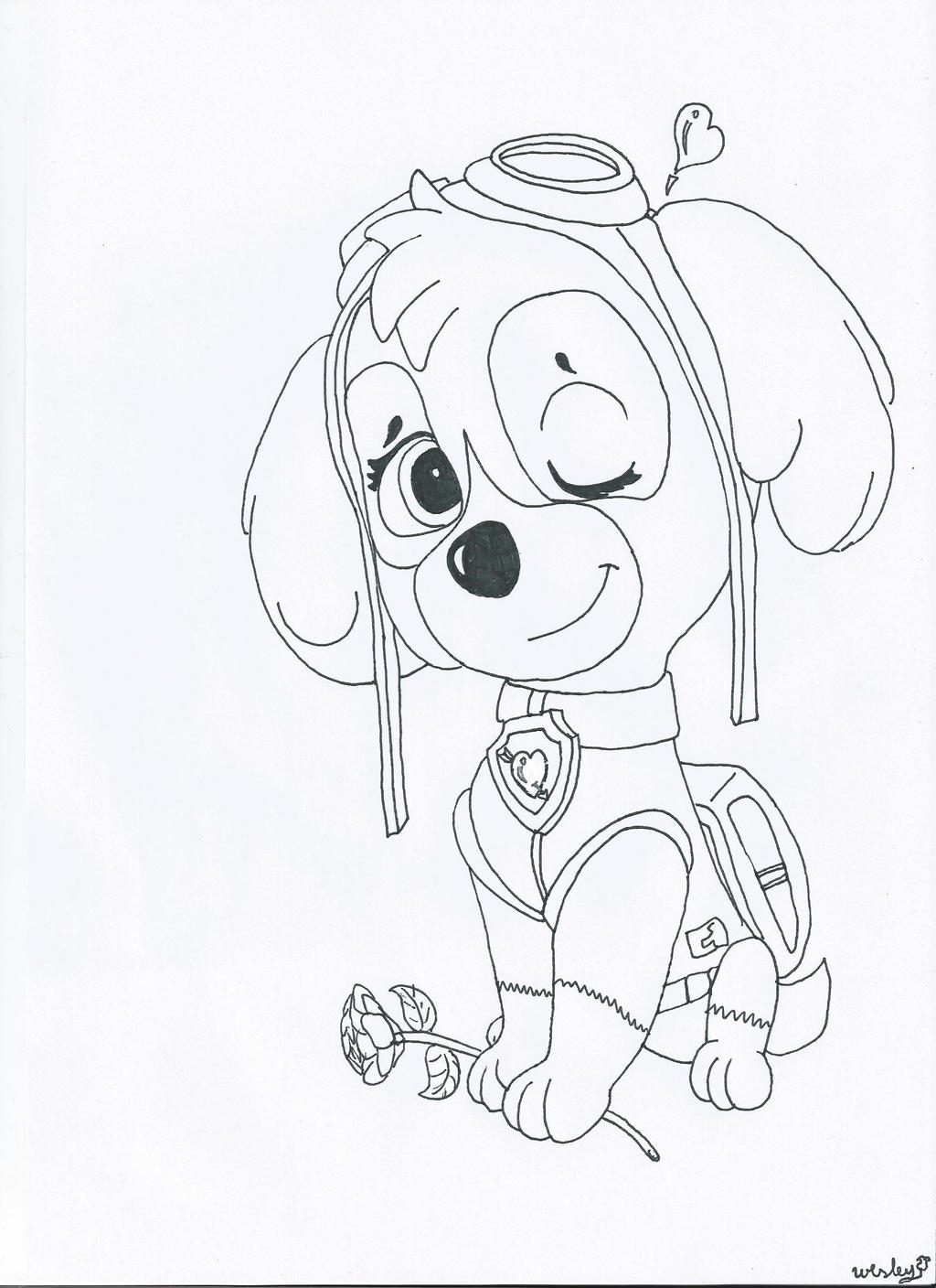 Featured image of post Paw Patrol Coloring Pages Sky